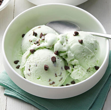 Mint Chocolate Chip Ice Cream